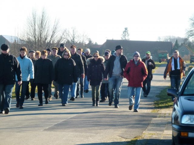 Grünkohl- wanderung 2014